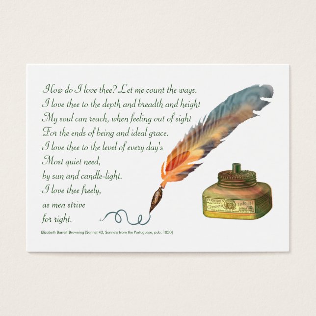 Caneta e Amor com Tinta (Frente)