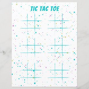 Caneta e Papel Jogo Tic Toque Divertido