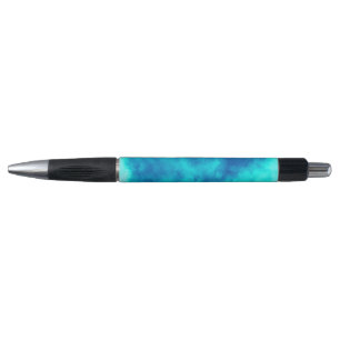 Caneta Efeito de nuvem de tempestade elegante azul 