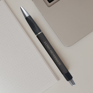 Caneta Elegante Minimalista Preto