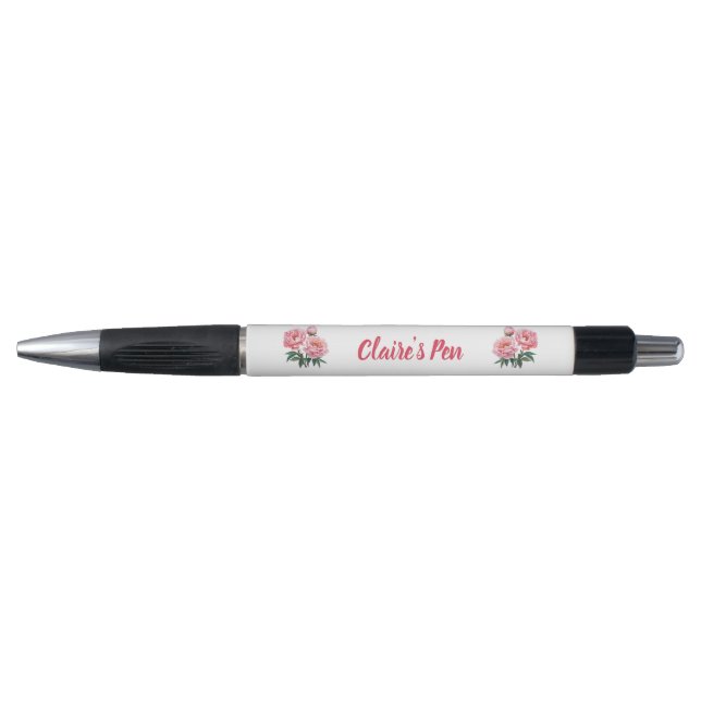 Caneta Elegante Pink Peony (Frente)