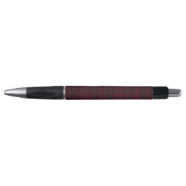 Caneta Elegante Xadrez Burgundy