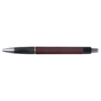 Caneta Elegante Xadrez Burgundy