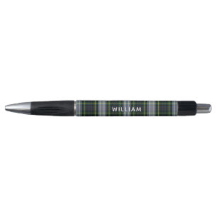 Caneta Elegante Xadrez Gordon Tartan Personalizado