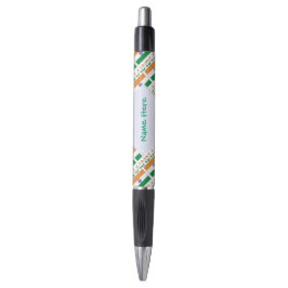 Caneta Emmy com Bandeira da Índia Personalizada
