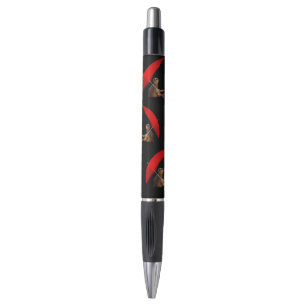 Caneta Engraçado Sun Smart Meerkat Sob Umbrella,