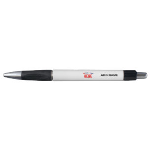 CANETA ESTILO MODERNO PERSONALIZÁVEL BRANCO VERIFICADO MA