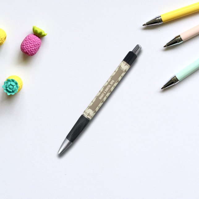 Caneta Farmacêutico Símbolo Caduceus Padrão ・ Personaliza (Criador carregado)