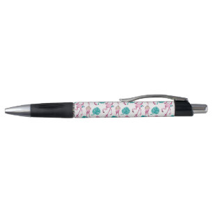 Caneta Flamingos Rosa