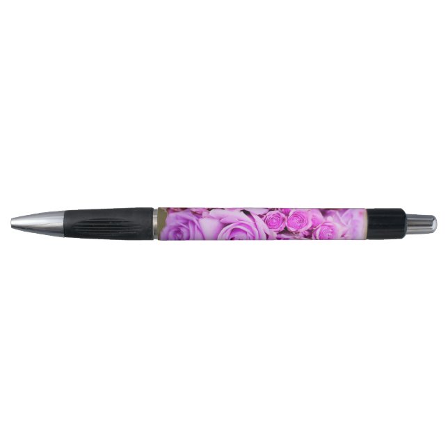 Caneta Flor Purple Rose Bouquet (Frente)