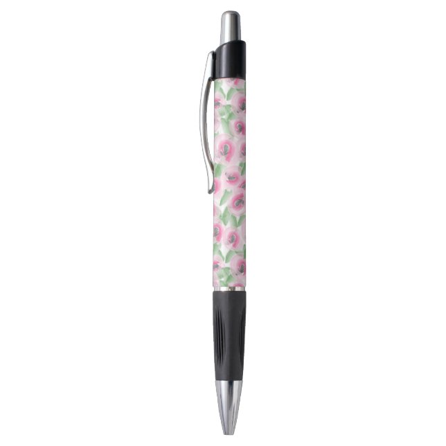Caneta Floral de Aquarela (Topo (Vertical))