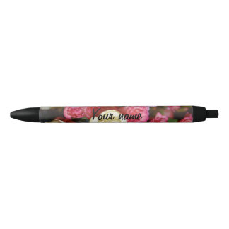 Caneta floral personalizada
