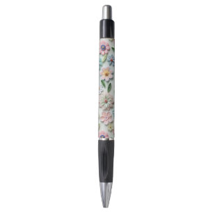 Caneta Flores 3D-