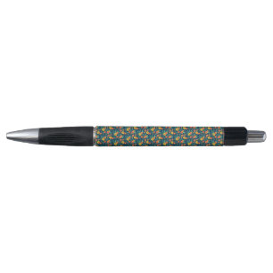 Caneta Fundo Floral Belo Design-46566