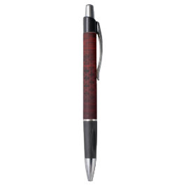 Caneta Garnet e pulmão real preto