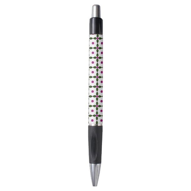 Caneta Gemstone Art, Purple Green (Frente Vertical)