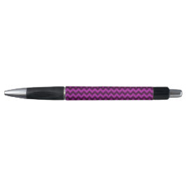 Caneta Glitter Zigue-Zague Roxo