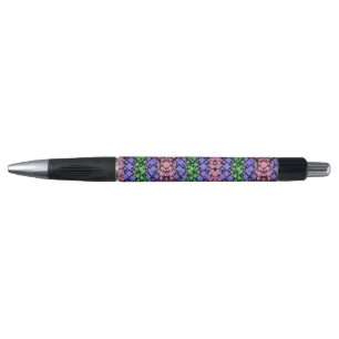 Caneta Groovy Boho Retro Mod Geométrico Orgulho Trigênero