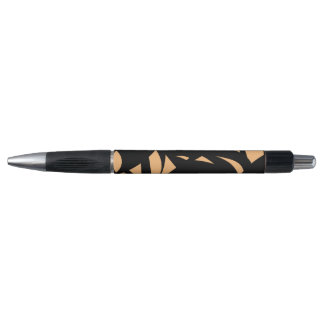 Caneta Impressionante Peach de Arte Moderna / Preto