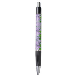 Caneta Jacintos Roxos num Planter