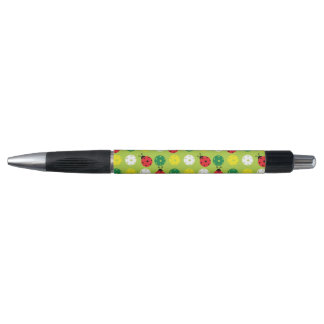 Caneta Jovens de esferas e bolas de piclebolas, em verde