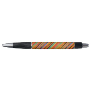 Caneta Lindo desenho de padrões nativos astecas coloridos