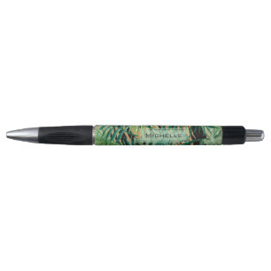 Caneta Listras de Tigre Camuflagem na Selva Personalizado