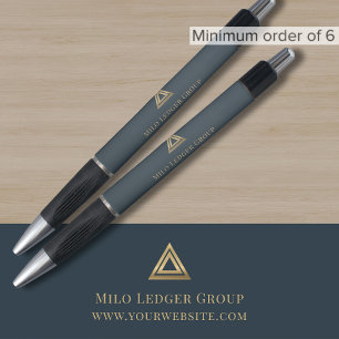 Caneta Logotipo da Empresa com Texto Personalizado
