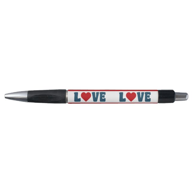 Caneta Love design (Frente)