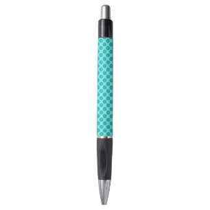 Caneta Lt Blue/Teal Flower Ribbon por Kenneth Yoncich