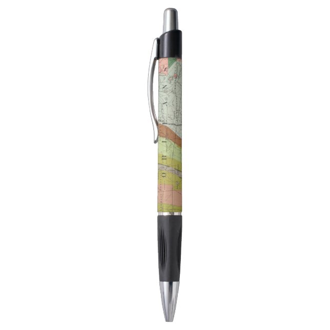 Caneta Mapa Geological de New Hampshire 3 (Topo (Vertical))