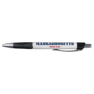 Caneta Massachusetts Estrelas e Listras