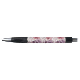 Caneta Meninas Lindos Cavalos Floral Pastel Cavalo