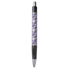 Caneta Modern Retro Lavender Geometric Branding Pen