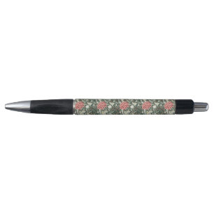 Caneta Morris Cray Vintage Blossom Design Floral Verde