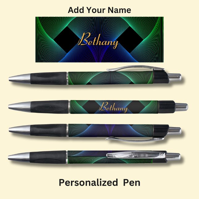 Caneta Nome da alteração Giro verde-geométrico (Criador carregado)