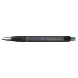 Caneta Nome Personalizado Azul Marinho