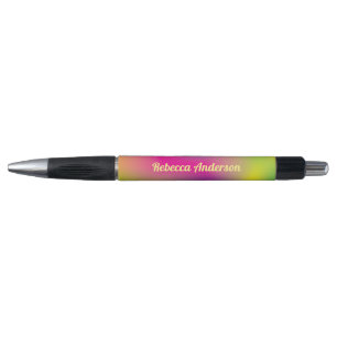 Caneta Nome Personalizado do Groovy Tie Dye