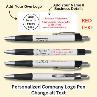 Caneta Nome Personalizado e-mail telefônico da empresa, T