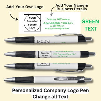 Caneta Nome personalizado e-mail telefônico da empresa, T