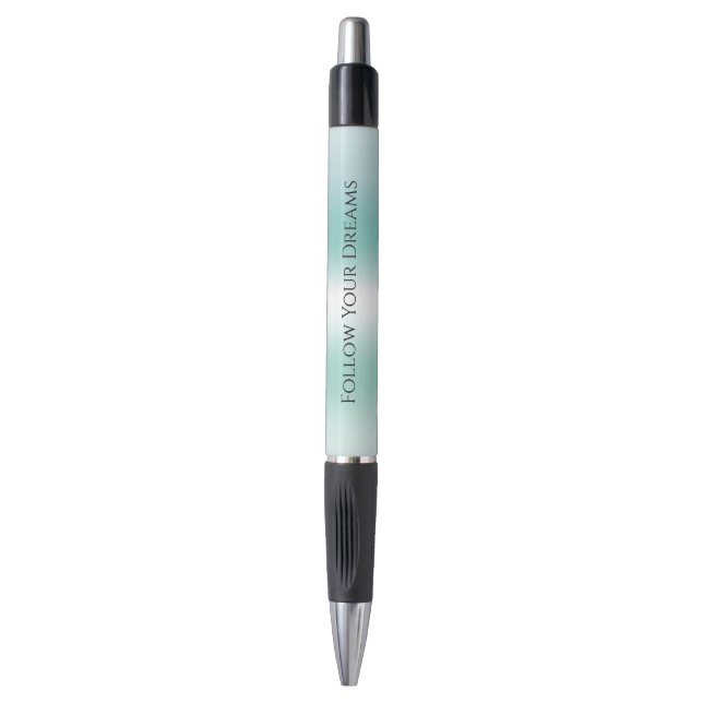 Caneta Ombre Branco Menta (Frente Vertical)