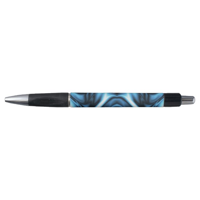 Caneta Onda de Seda Azul (Frente)