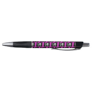 Caneta Oregon AMOR preto