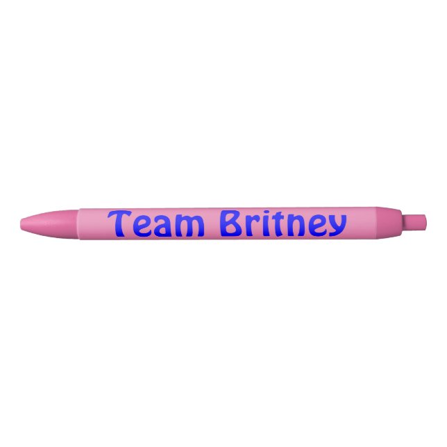 Caneta original de Britney da equipe (Frente)