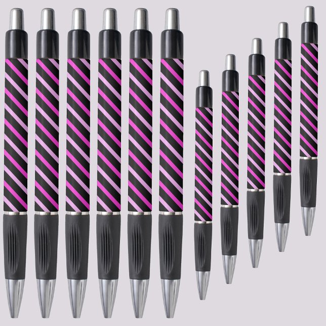 Caneta Padrão Colorido de Stripes de Abstrato (Criador carregado)