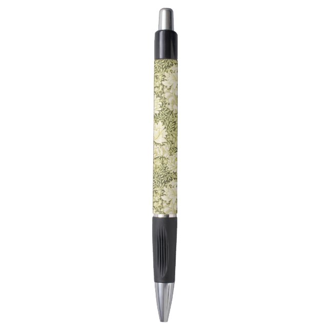 Caneta Padrão Crisântemo de William Morris Vintage (Frente Vertical)