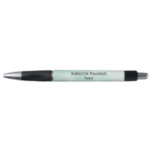Caneta Padrão de bolhas verdes fofas