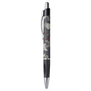 Caneta Padrão de camuflagem cinza azul do exército