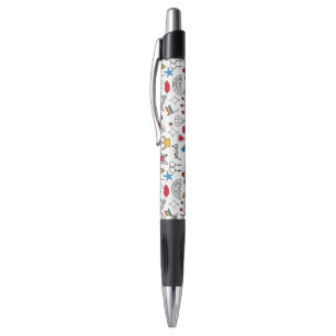 Caneta Padrão de Orgulho gay Doodle
