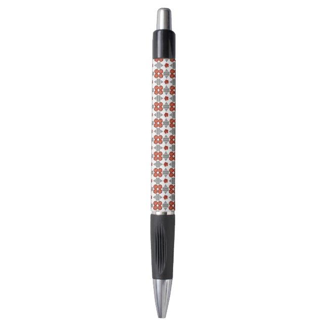 Caneta Padrão Laranja Diamond (Frente Vertical)